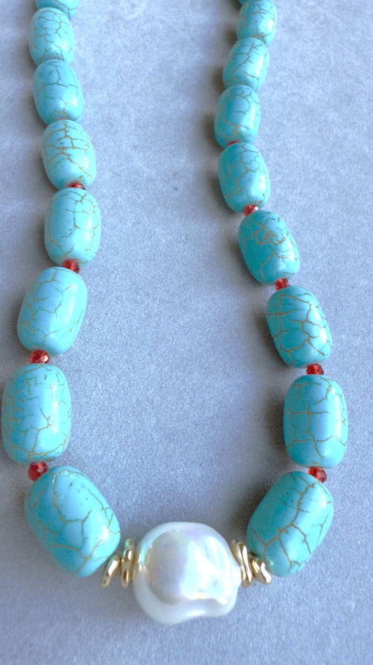 The Blue Agave Necklace